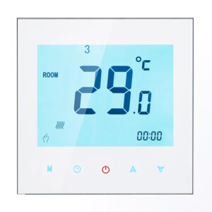 Wi-Fi Programmable - SQ Air & Floor with Chrome rim - White